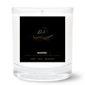 11oz Clear Tumbler Candle | 2.75"x2.25" White Label