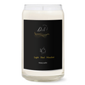 13.75oz Clear Jar Candle | 3"x3.75" White Label